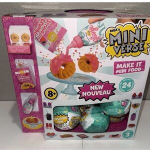 's Mini Verse Make It Mini Food Playset - Pink and Blue